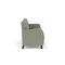 Lesro Siena Lounge Reception 3 Seat Tandem Seating No Center Arms, Black, OH Eucalyptus Upholstery SN3101 - alternate 2